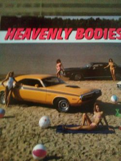 Vintage heavenly bodies poster/24x18 man cave poster