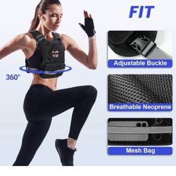 VBSD Adjustable Weighted Vest for Women Men 