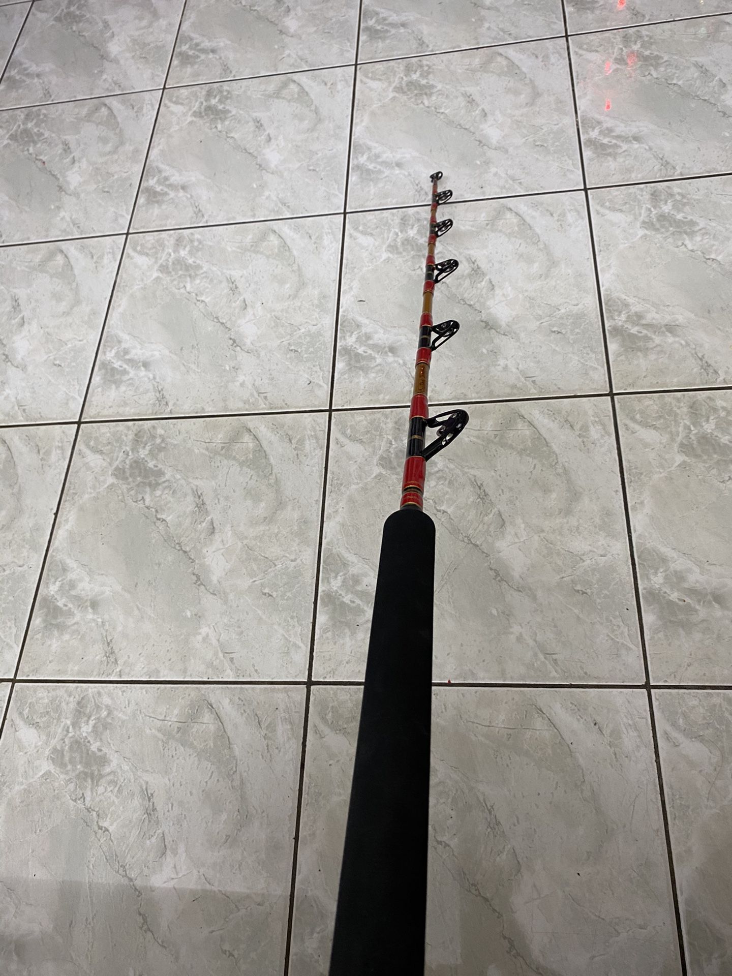 Sabre custom fishing rod 30-80lbs $100