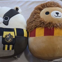 Harry Potter Squishmallows Bundle – Gryffindor & Hufflepuff