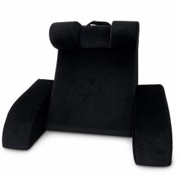 Velorose Reading Pillow for Sitting in Bed Adult, Back Pillow for Bed Sitting