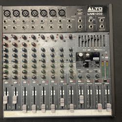 Used ALTO PROFESSIONAL LIVE 1202 12 Channel Mixer Board