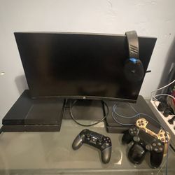 PlayStation 4 With Everything Everything Included