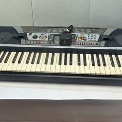 Yamaha Portatone PSR-282 Electronic Keyboard Piano Bass Boost DJ MIDI - Tested