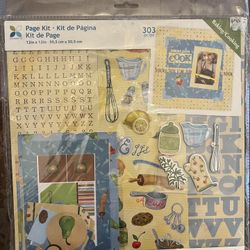 My Momenta Baking Scrapbooking 6 Page Set