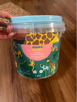 Bucket of crafts