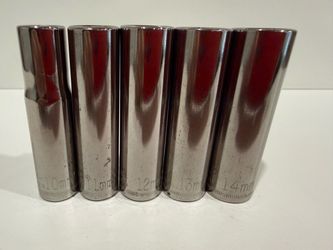 Craftsman 1/2” Drive Metric Tall/Deep Sockets – 5 Piece