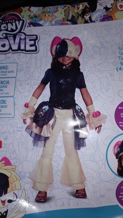 My little pony the movie Songbird Serenade halloween costume (4-6x)