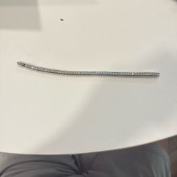 Princess Cut Tennis Bracelet in 925 Sterling Silver