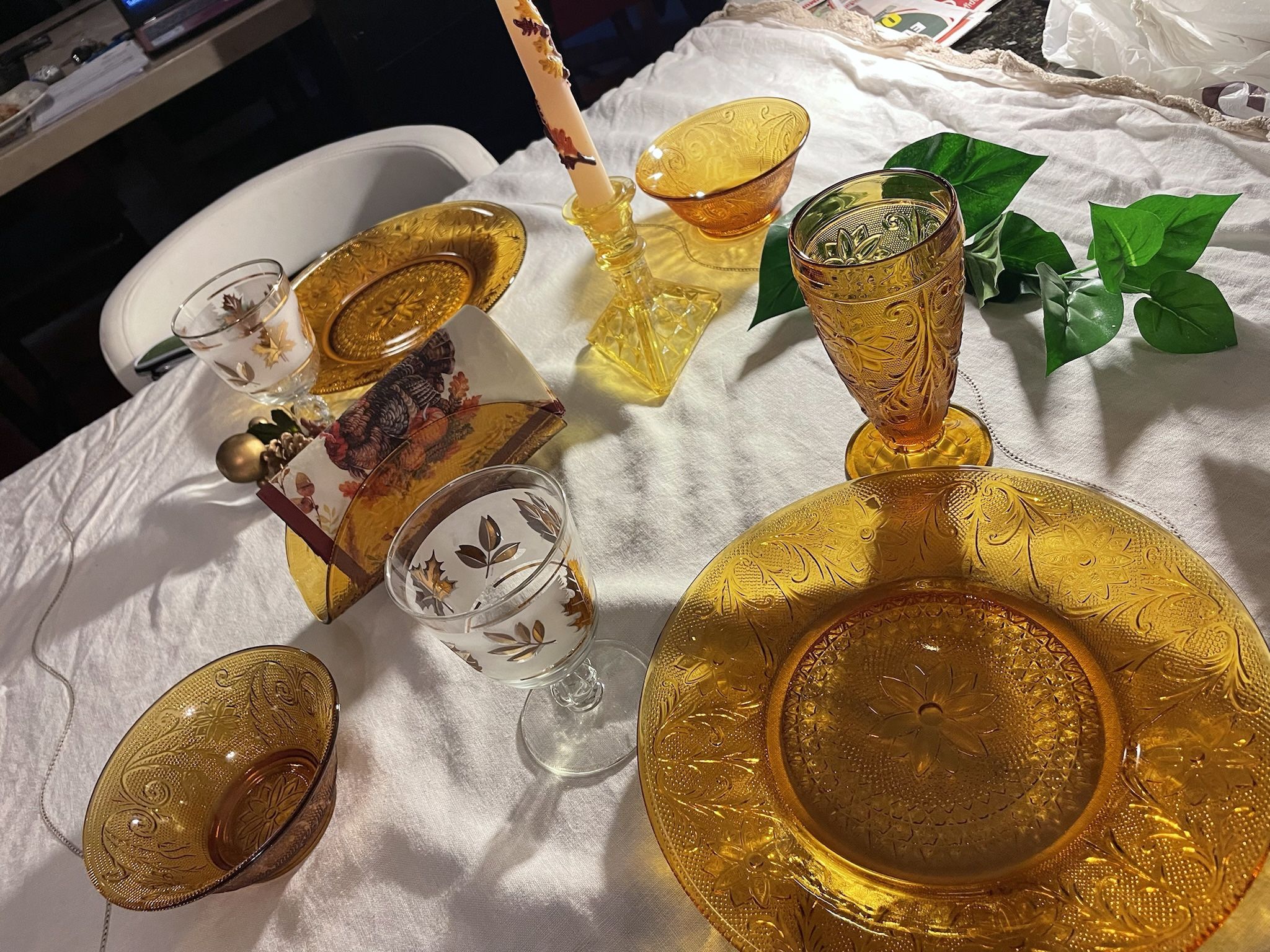 Fancy Dinnerware /Bar Decor