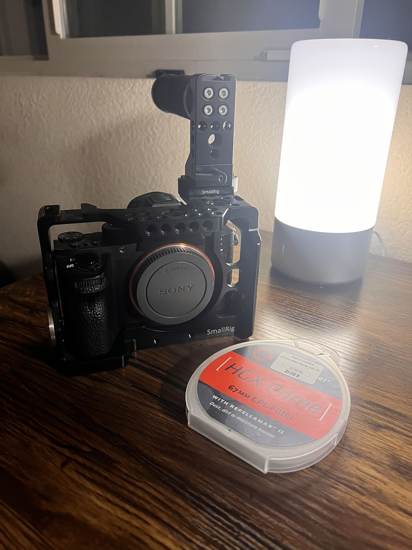 Sony A7S II + Batteries + SmallRig Cage/handle