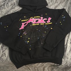 Pink Spyder Hoodie