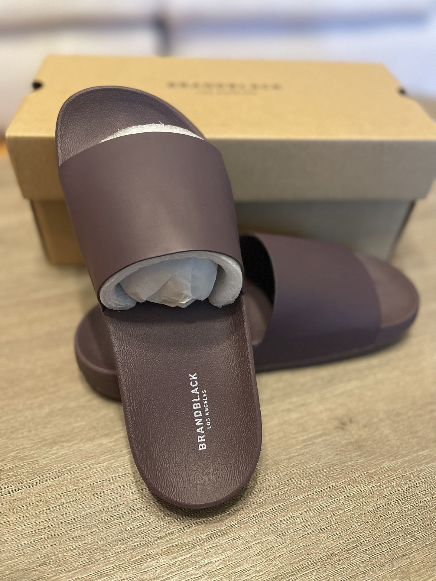Brand Black Slides