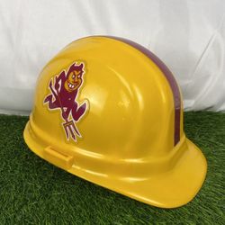 ARIZONA STATE SUN DEVILS CONSTRUCTION HARD HAT,HELMET”SPARKY”,EXC COND/ FREE P&H