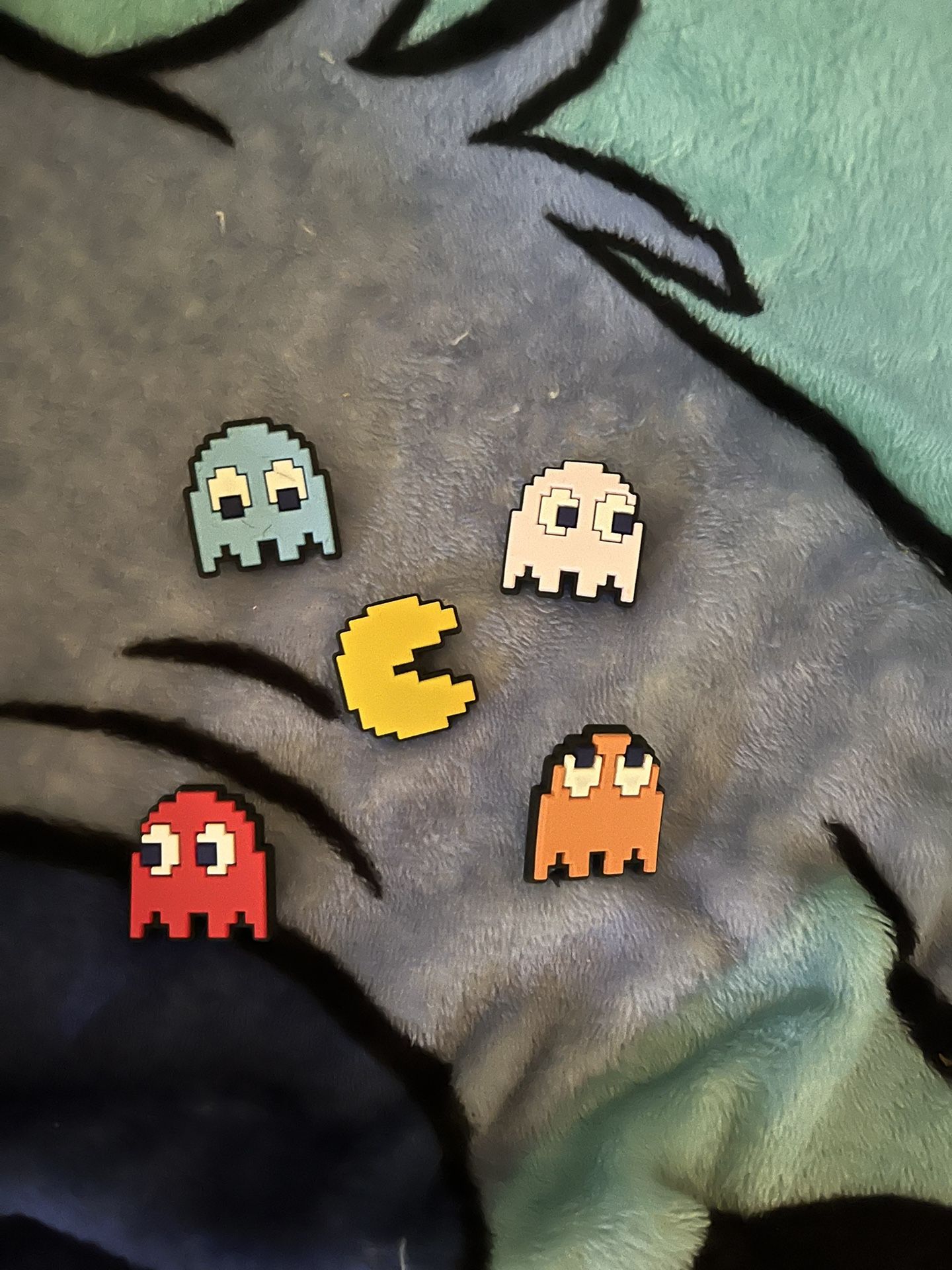 PAC Man Crock Charms
