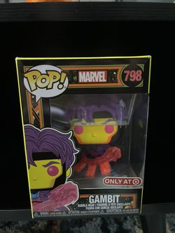Blacklight Pop Funko Gambit 798