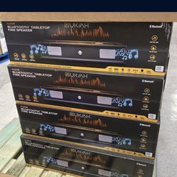 Ukiah Tabletop Fire Place Bluetooth Speaker 