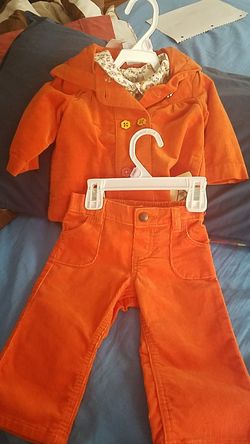 Infants new girls outfit size 6-12m