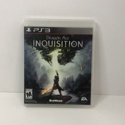 Dragon Age Inquisition PS3 PlayStation 3 Video Game