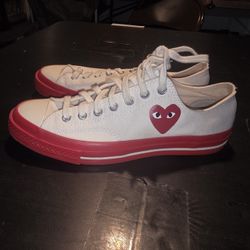 Converse Comme des Garçons Play x Chuck 70 Low 'Pristine Red'