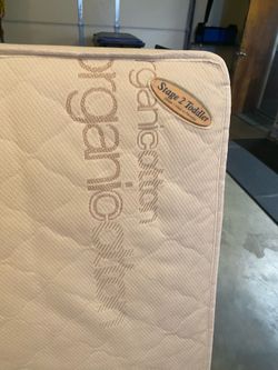 Organic baby mattress 2 in 1