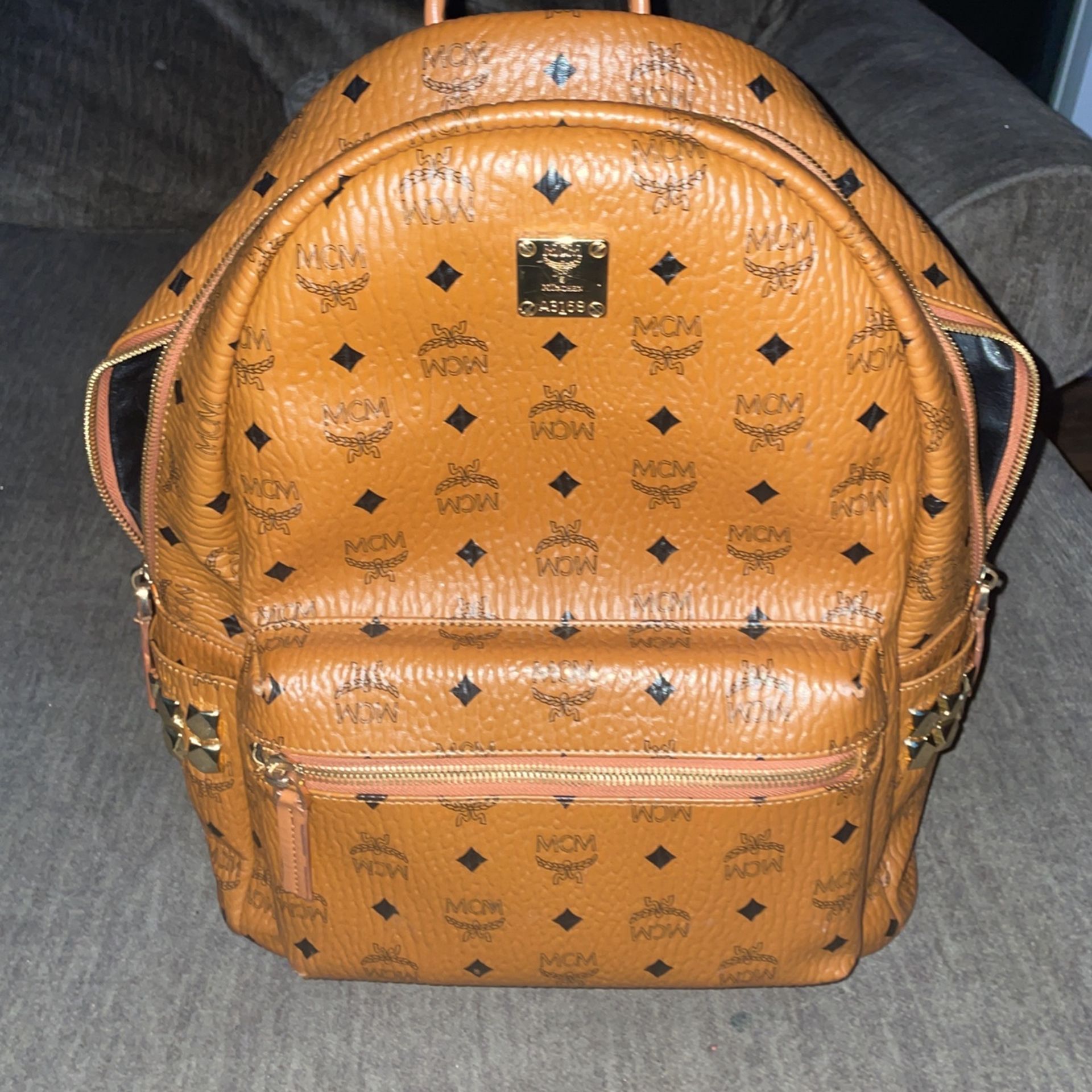 Mcm Brown Men’s  Backpack