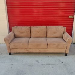 Couch.  Soft Suede - FREE DELIVERY SAN JOSE 