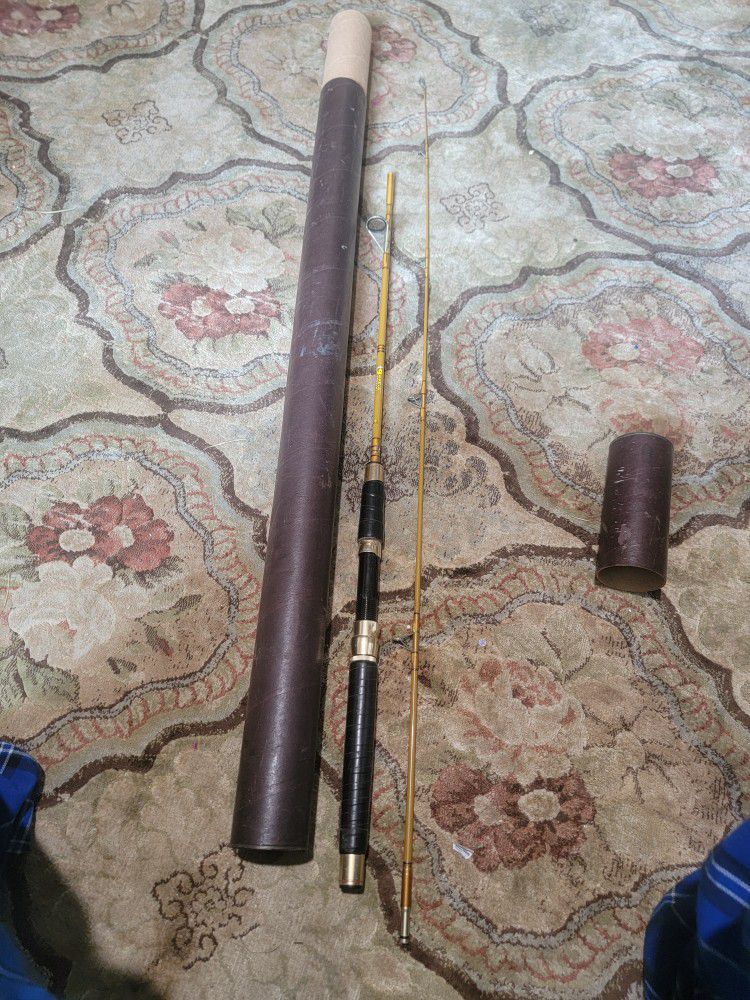 3 Different Garcia Conolon Fishing Rods Ones A 5 Star With A Bamboo Handle Make A Offer