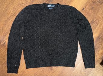Dark grey polo Ralph Lauren cashmere sweater