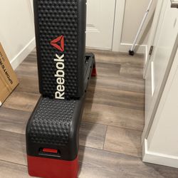 Reebok Step Professional Aerobic Deck/Adjustable Exercise Bench