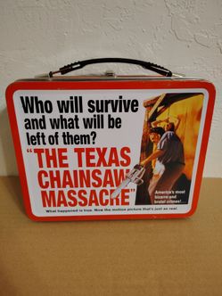 The Texas Chainsaw Massacre Lunchbox Tin
