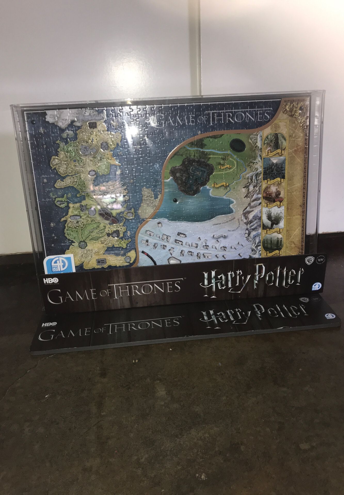 Game of thrones and Harry Potter 3D puzzle