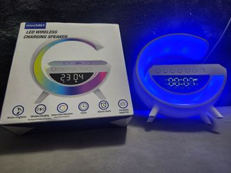 LED WIRELESS CHARGING SPEAKER