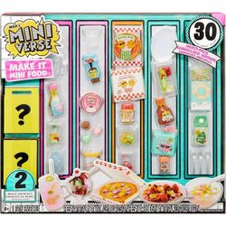 MGA's Miniverse Make It Mini Food Multi-Pack 30+ Pieces 2 Surprises