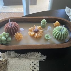 Charola De Velas Aromáticas