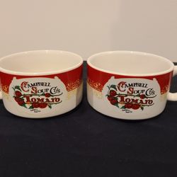 Vintage Campbell's Soup Collectable Mugs 