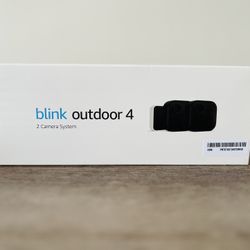 Blink Outdoor 4 (2-Camera System) – New Sealed