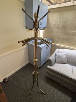 Brass Coat Hanger 