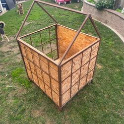 Custom made Iron Dog House last forever👍