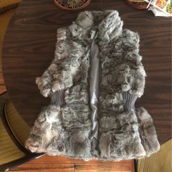 fur vest