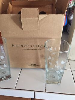Princess house 4 glassses