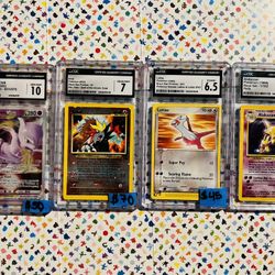 Pokemon CGC Slabs