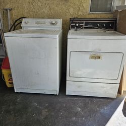 Washer and  Dryer 