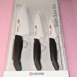 Kyocera Advanced Ceramic 3pcs Knife Set
