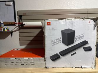 JBL Bar 1300X 11.1.4-Channel Soundbar, Detachable Surround Speakers, Dolby Atmos, DTS:X — New