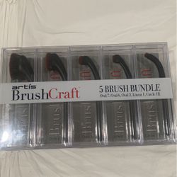 New! Artis Brush Craft 5 Brush Bundle