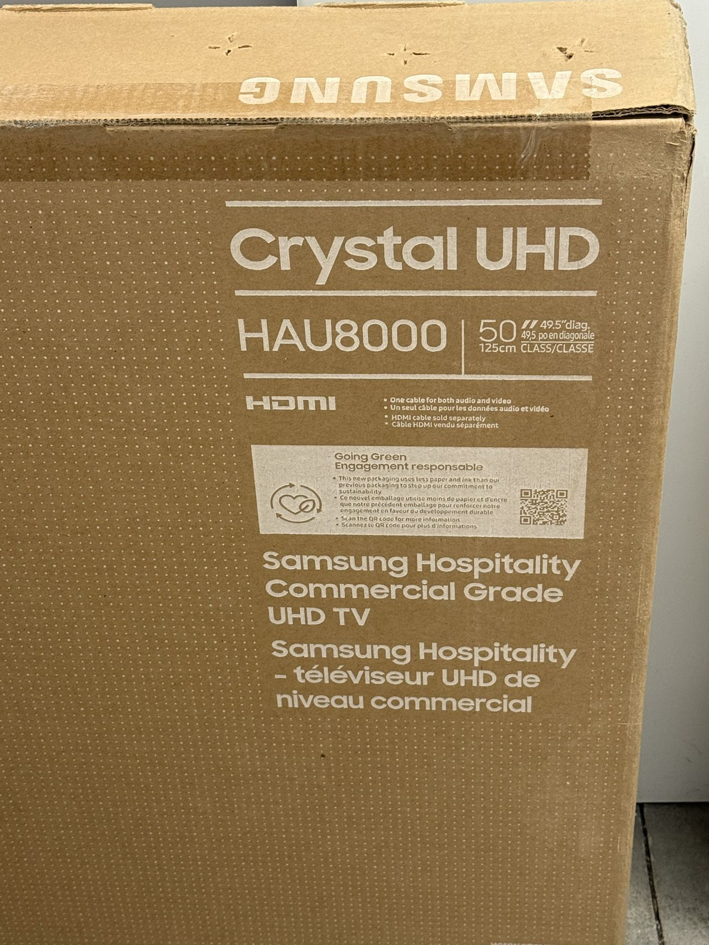 Crystal UHD TV 50”
