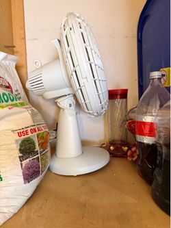 Fan white working