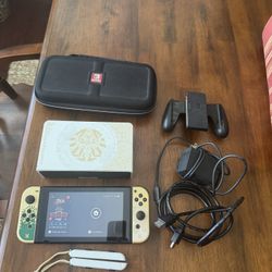 Nintendo Switch OLED Zelda Exclusive