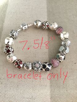 1 Pandora 7.5/8” Bracelet